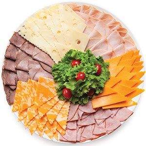 Hors D'oeuveres, Salads & Sides | Hy-Vee Aisles Online Grocery Shopping Deli Meat Platter, Shrimp Platter, Sandwich Platters, Deli Platters, Deli Tray, Meat Tray, Meat And Cheese Tray, Dressing Healthy, Graduation Food