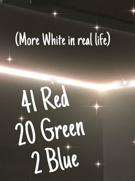 Led Light Color Combinations, Led Light Hacks, Diy Led Lights, Led Light Colours, Led Light Ideas, Diy Led Lighting Ideas, Led Colours, Led Lights Colors, Led Room Lighting