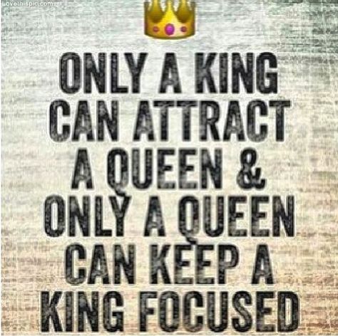 Only A King Attract A Queen Pictures, Photos, and Images for Facebook, Tumblr, Pinterest, and Twitter King Queen Quotes, Quotes Queen, Black Love Quotes, Amor Real, King Quotes, Quotes By Authors, Trendy Quotes, Queen Quotes, I Kings