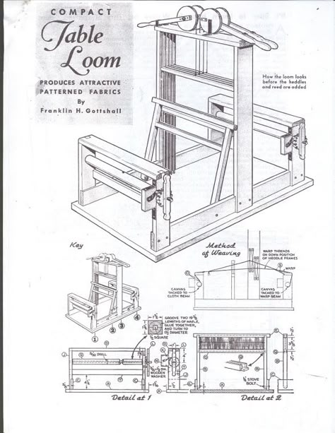 Weaving Loom Plan Loom Plans, Diy Spinning Wheel, Looms Weaving, Tablet Weaving Patterns, Loom Machine, Weaving Machine, Weaving Loom Diy, Inkle Weaving, Weaving Loom Projects