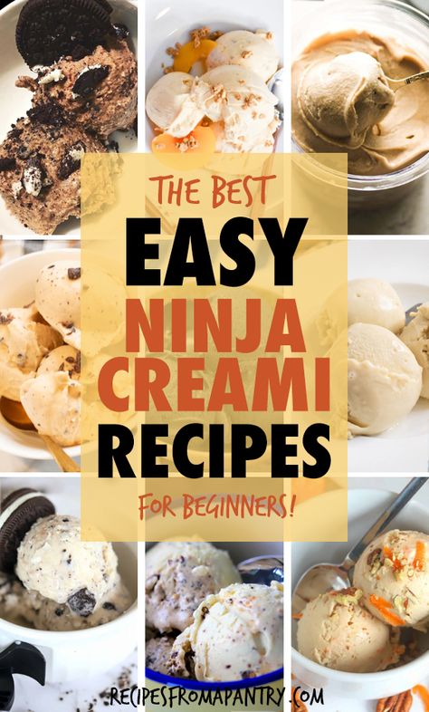 Everyone is buzzing about the Ninja Creami, and for good reason! Thanks to its powerful blending and freezing capabilities, you can whip up all sorts of homemade frozen treats in a matter of minutes. And this collection of the best Ninja Creami Recipes is exactly what you need to get started. From classic flavors to exotic combinations, there's a delicious Ninja Creami recipe to suit everyone. Click through to get this awesome collection of 19 Ninja Creami Recipes!! #ninjacreami #icecream Ice Cream Maker Recipes Healthy, Ninja Creami Recipe, Ninja Creami Recipes, Ninja Ice Cream Recipe, Protein Ice Cream Recipe, Healthy Ice Cream Recipes, Creami Recipes, Ice Cream Maker Recipes, Ninja Recipes