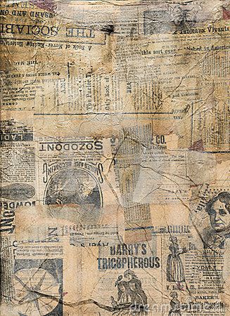 Grungy Antique newspaper paper collage Antique Newspaper, Newspaper Textures, Newspaper Collage, Newspaper Background, Flowers Collage, Newspaper Wall, Newspaper Paper, Papel Vintage, Vintage Paper Background