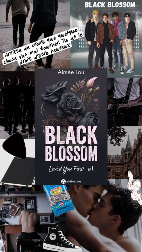 Black Blossom #1 - Aimée Lou Black Blossom, Little Life, Book Aesthetic, Blossom, Books, Pins, Black