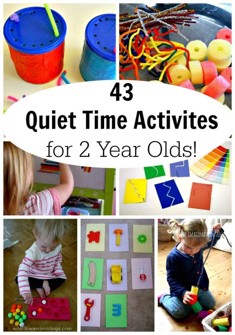 Quiet Time Activities for 2 year olds Activities For 2 Year, Quiet Time Activities, Quiet Activities, Children Playing, Toddler Snacks, Time Activities, Toddler Play, Busy Toddler, Kids Learning Activities