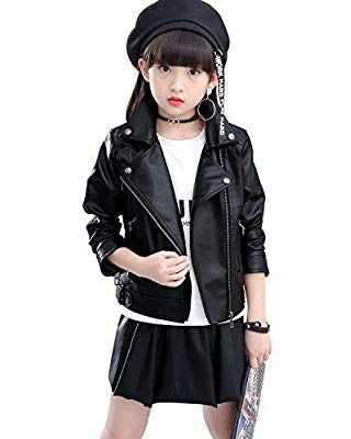 Spring Outfits Kids, Kids Leather Jackets, Leather Jacket Girl, Mother Daughter Outfits, Daughter Outfits, Moto Biker Jacket, Toddler Jacket, Teddy Boys, Dress For Kids