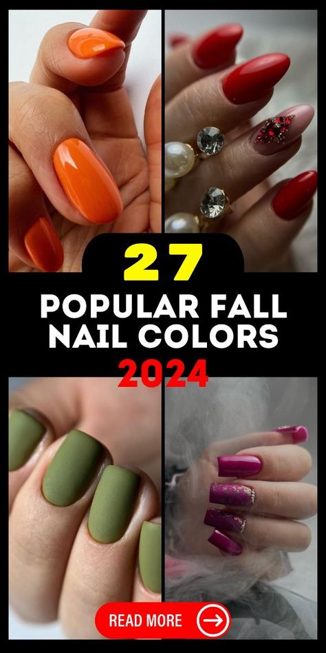 30 Pinterest Nails Art Ideas You Will Like ❤ 
#wedding #bride #pinterestnails #weddingnails
#FallNails #Nails #septembernails
 #ClassyNailDesign #ElegantNailIdeas 
#NudeNails #ShortAlmondNails 
#nailart #manicure #gelnails 
#beauty #nail #nailsart #naildesign 
#acrylicnails #nailsonfleek #naildesigns 
#nailstyle #nailpolish #septembernail
#longnails 
#nailsacrylic
#nails2024
#nailsideas
#nailsinspiration
#nailsforsummer
#glamoraedge
#nailsshort 
#nailspink
#septembenailsideas Red Nail Polish For Dark Skin, Nail Colors Sept 2024, Solid Color Fall Nails, Gel Polish Ideas, Popular Fall Nail Colors, September Nail Colors, Fall Nail Colors Opi, All Nail Shapes, Pink Nails Opi