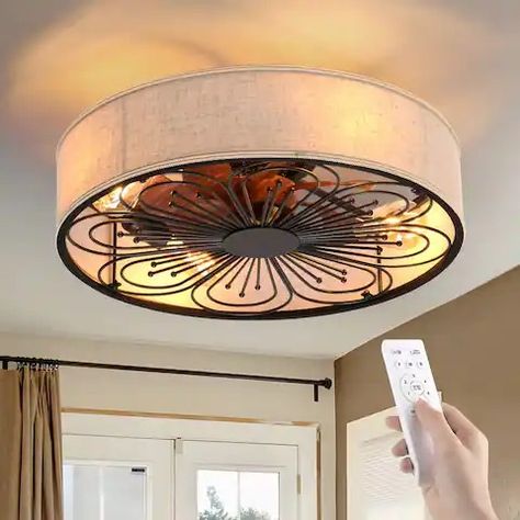 Light fixtures for low ceilings