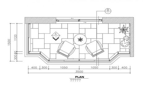 House balcony plan and furniture layout cad drawing details dwg file Terrace Design Balcony, Balcony Design Architecture, Balcony Elevation, Floor Plan Symbols, Interior Architecture Sketch, Balcony Designs, Terrace Floor, A House Plan, Balcony Design Ideas