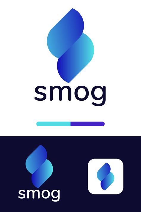 Logo Gradient Design, Gradient Logo Branding, Gradient Logos, Gradient Logo Design, App Logo Design, Logo Design Software, Blue Logo Design, Logo Gradient, Modern Gradient