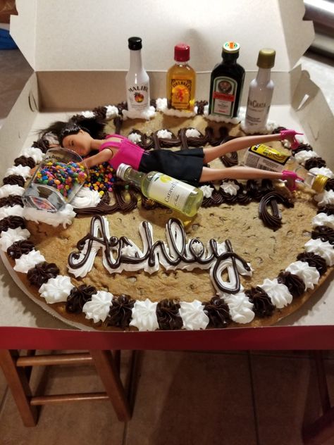 Cookie Cake 22nd Birthday, 21st Cookie Cake Ideas, 21 Birthday Cookie Cake, 21st Birthday Cookie Cake Ideas, Cookie Cake 21st Birthday, 21 Cookie Cake, Bachelorette Cookie Cake, 21st Cookie Cake, 21st Birthday Cookie Cake