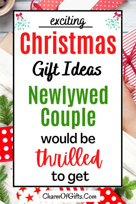 First Christmas together for newlyweds is always special. Get them something unique the new husband and wife will fall in love with. First Christmas Married Gifts, Christmas Gift For Newlyweds, Christmas Gifts For Newlyweds, Christmas Gift Ideas For Couples, Gifts For Couples Christmas, Christmas Gift For Couples, Newlywed Christmas Gifts, Gifts For Newlyweds, Best Gifts For Couples