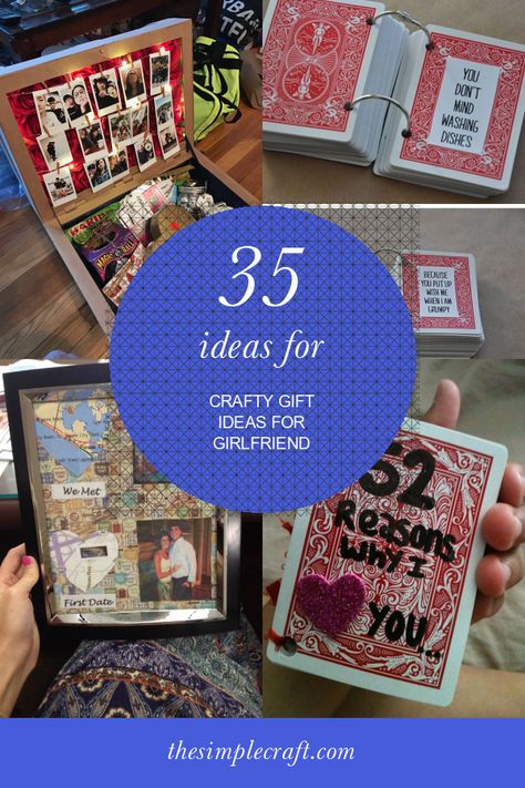 Cute Inexpensive Gifts For Girlfriend, 1 Month Gift Ideas For Girlfriend, Diy For Your Girlfriend, Sweet Diy Gifts For Girlfriend, Diy Craft For Girlfriend, 1 Year Ideas For Girlfriend, Crafts For Girlfriend Couple Diy Gifts, Creative Gifts For Girlfriend Diy, Birthday Crafts For Girlfriend