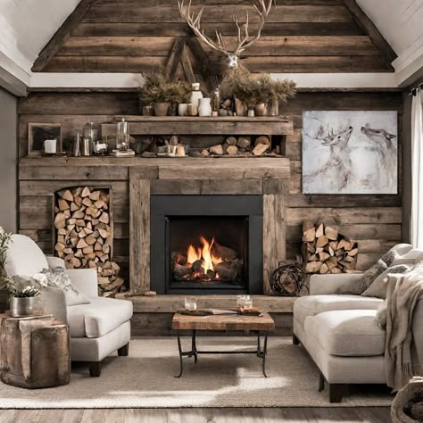 The Hunting Estate (@thehuntingestate) | Instagram-Profil Hunter Lodge Interior, English Hunting Lodge Interiors, Duck Hunting Lodge Interiors, Hunting Lodge Decor Living Room, Hunting Interior Design, Man Cave Hunting Room, Hunting Lodge Aesthetic, Hunting Man Cave Ideas, Hunting Lodge Kitchen