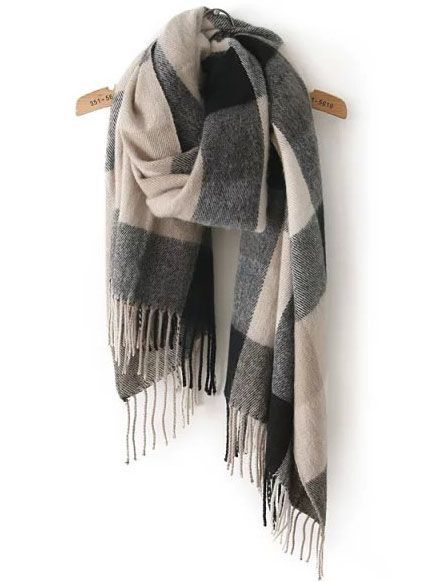 Tartan Shawl, Grey Shawl, Tartan Plaid Scarf, Trendy Scarves, Plaid Shawl, Black Shawl, Beige Plaid, Tartan Scarf, Fall Plaid