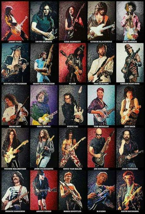 Guitarist Art, Guitar Legends, Muzică Rock, Rock N Roll Art, Rock Band Posters, Not Musik, Rock Guitarist, Stevie Ray Vaughan, Heavy Metal Music