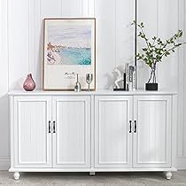 Bar Cabinet Kitchen, Living Room Dresser, White Buffet Cabinet, Bar Storage Cabinet, Armoire Ideas, Room Dresser, Coffee Bar Cabinet, White Buffet, Living Room Wall Color