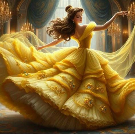 Princesss bell Me As A Disney Princess, Belle Disney Aesthetic, Belle Wallpaper, Emily Aesthetic, Belle Aesthetic, Bella Disney, Belle Gown, Belle Princess, Aesthetic Disney