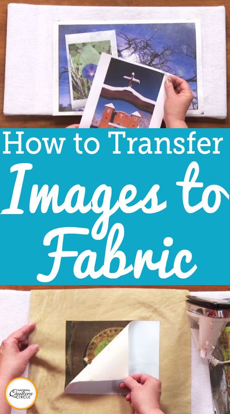 Heather Thomas talks about a hot new technique called image transferring. Learn to take a photograph or image and transfer it to fabrics, papers, or mediums that are washable. Discover different techniques that allow you to be creative with your quilting such as a cotton fabric with paper backing, lutradur, SewPaintable, Inktense, and digital ground medium. Printing Photos On Fabric, Transfer Images, Photo Quilts, Foto Transfer, Quilting Videos, Heather Thomas, Picture Quilts, Quilt Labels, Quilting Techniques