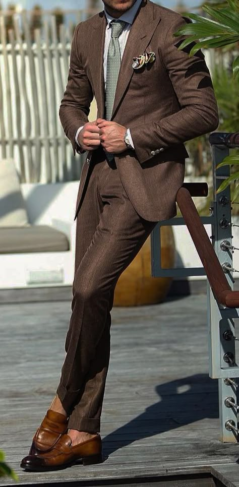 Men Brown Suit, Mens Brown Suit, Brown Men Suit, Brown Suit Men, Brown Groomsmen Suits, Brown Suit Wedding, Brown Groomsmen, Brown Suits For Men, Suit For Men Wedding