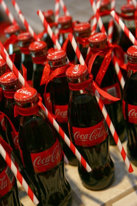 Movie Night Party Favors, Coca Cola Party, Grease Party, 50s Theme Parties, Sock Hop Party, 50s Theme, Diner Party, 50s Party, Movie Night Party