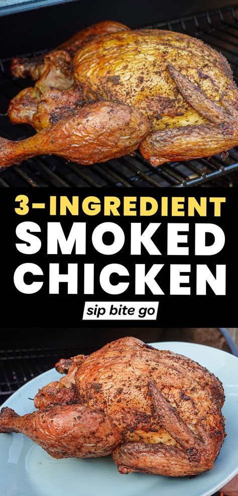 Smoked Chicken with Blackened Seasoning before and after on Traeger Pellet Grill Chicken Recipes Smoker, Traeger Recipes Chicken, Smoked Chicken Traeger, Trager Chicken Recipe, Electric Pellet Smoker Recipes, Pit Boss Pellet Grill Recipes Chicken, Best Traeger Grill Recipes, Traeger Chicken Recipes, Pitboss Pellet Grill Recipes