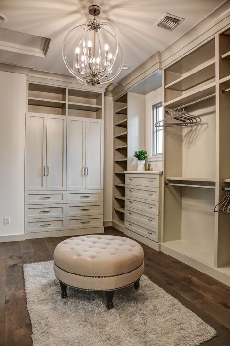 Dresser in closet