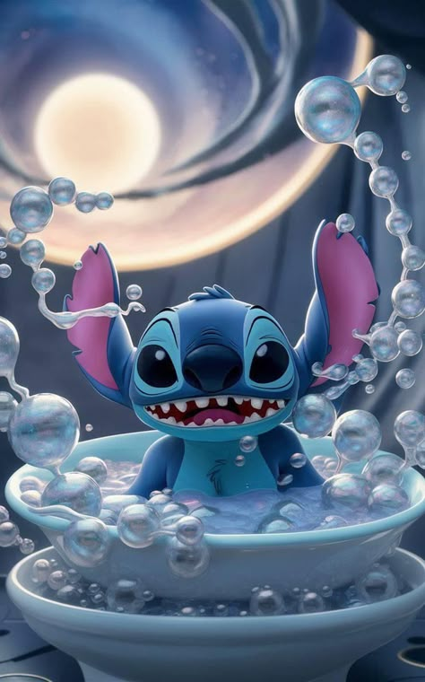 Stitch Pics, Stitch Drawings, Lilo And Stitch Characters, Bath Pictures, Lilo And Stitch Quotes, Lilo And Stitch Drawings, Stitch Quote, Stitch Character, Stitch Drawing