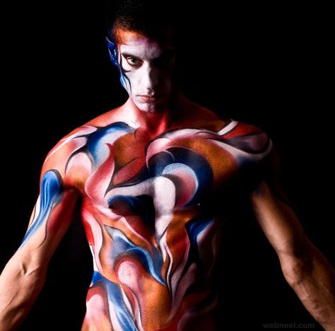 body painting Body Painting Men, Body Painting Festival, Festival Makeup, Burning Man, Male Body, Body Painting, Tattoo Art, Painting Art, Art Works