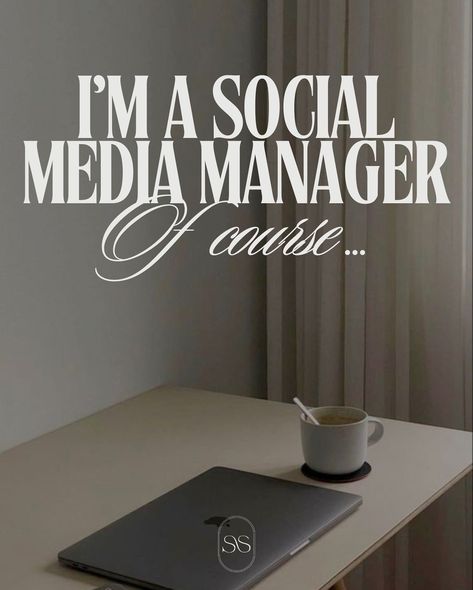 I’m a Social Media Manager, of course I… ✨ Browse through to see the fun that is my day to day as a Social Media Manager & Entrepreneur. Whats your “of course I…”? Let me know in the comments! 👇🏼 #socialmediamanager #digitalmarketing #socialmediaassistant Social Media Coordinator Aesthetic, Social Media Manager Posts, Goal Asthetic, Social Media Manager Aesthetic, Manager Aesthetic, Social Media Coordinator, Business Strategy Management, Social Media Management Business, Social Media Report