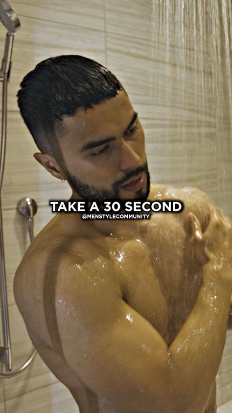 621K views · 14K reactions | Military NAVY Shower Routine 🤯⛴️Jose Zuniga reveals how to shower like a navy and increase your testosterone levels and save more time in the morning.Use this men’s shower routine and see how you will improve your life! 😏#josezuniga #shower #showerroutine | Men Style Community | Men Style Community · Original audio Jose Zuniga, How To Shower, Man Shower, Morning Activities, Navy Military, Testosterone Levels, Shower Routine, Military Men, Facebook Reels