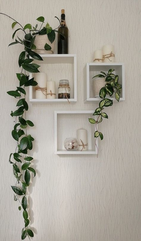 Floating shelves stand Wall Boxes Decor Ideas Living Room, Shelf Organizer Ideas, Floating Shelves Decor, Fall Room Decor Diy, Shelves Decor, Room Ideas Living Room, Shelf Decor Bedroom, Fall Room Decor, Floating Shelf Decor