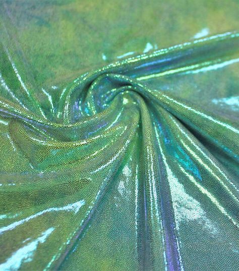 Green Oz Tie Dye Mystique Performance Fabric | JOANN Reptile Crafts, Finding Nemo Costume, Water Fabric, Mermaid Fabric, Shimmer Fabric, Green Tie Dye, Teal Fabric, Diy Clothing, Green Tie