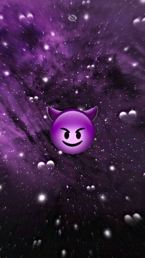 Devil Emoji, Cute Easter Wallpaper, Easter Wallpaper, Cellos, Cute Emoji Wallpaper, Cute Emoji, Emoji Wallpaper, Purple Wallpaper, Smiley Face