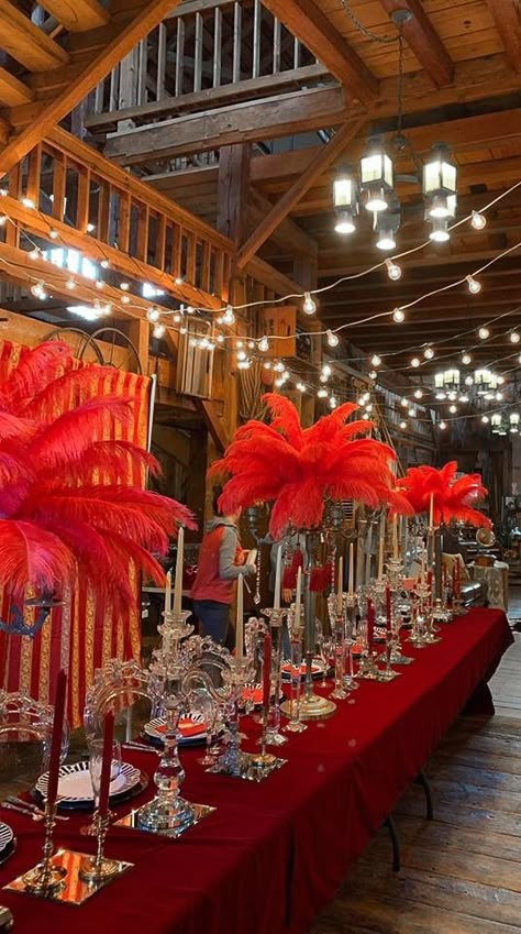 Venice Carnival Theme Party, Tango Theme Party, Circus Gala Decor, Circus Hoco Theme, Circus Soleil Theme Party, Creepy Circus Theme Party, Carnival Theme Party Adults, Chic Carnival Theme Party, The Greatest Showman Centerpieces