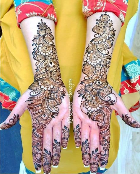 Arabic Mehendi Designs For Hands Unique Beautiful, Mehendi Designs For Hands Arabic, Arabian Mehndi Design, Mehndi Designs Arabic, Arabic Mehendi, Easy Mehndi Designs, Latest Arabic Mehndi Designs, Rajasthani Mehndi Designs, Simple Arabic Mehndi Designs