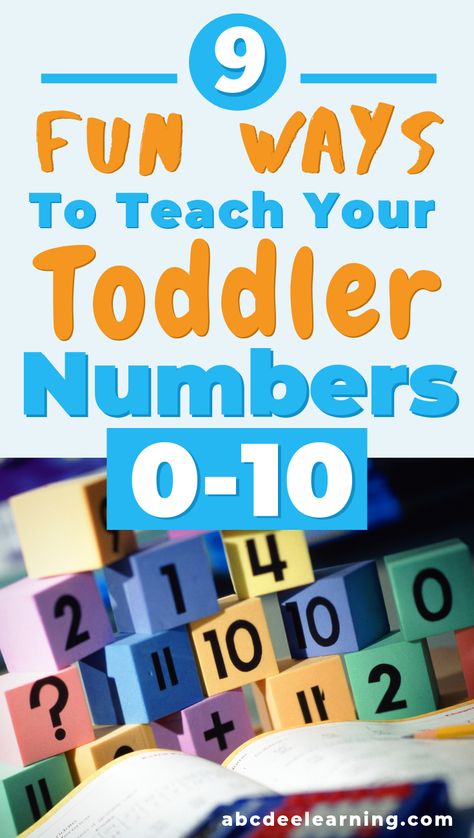 Teaching Preschool Numbers, Learn Numbers Activities, Number Teaching Activities, How To Introduce Numbers To Preschoolers, Fun Ways To Teach Numbers Preschool, Teaching Numbers To Preschoolers, Teach Numbers To Kids, How To Teach Numbers, How To Teach Numbers To Toddlers