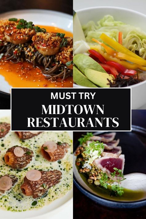 15 Best NYC Midtown Restaurants To Eat At In 2024 Stk Steakhouse, The Halal Guys, Nyc Midtown, Fun Restaurants In Nyc, Nyc In December, Christmas Nyc, Midtown Nyc, Lunch Places, Manhattan Restaurants