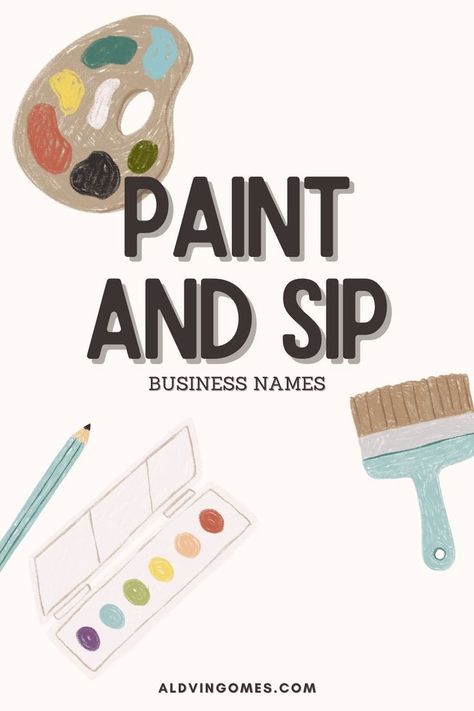 Level up your painting and sipping experience with these creative business name ideas! 🎨🍷 Find the perfect mix of art and atmosphere for your project. #PaintAndSip #BusinessNames #CreativityUnleashed 🌟 Art Page Name, Art Page Name Ideas For Instagram, Paint And Sip Business, Business Name Ideas, Aesthetic Names, Drawing Cartoon Characters, Workshop Ideas, Name Photo, Name Ideas