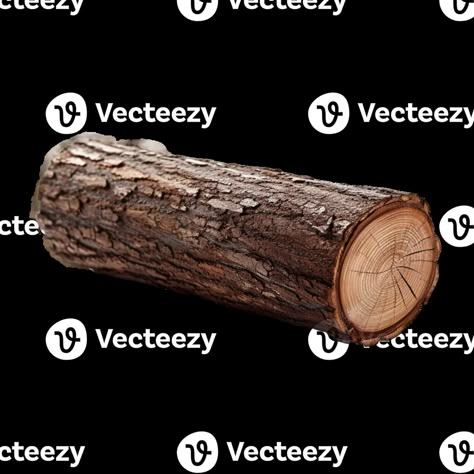 Wooden log as firewood isolated on a transparent background, created with generative AI Firewood Logo Design, Stickers Printable Tumblr Vintage, Log Illustration, Log Texture, Log Of Wood, Kids Clothing Store Design, Studio Background Ideas, Wood Png, Basic Sketching