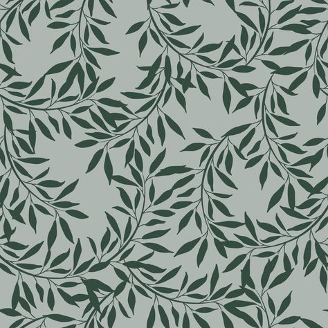 Modern summer tropical leaves seamless pattern design. Vector hand-drawn leaves seamless pattern. Abstract trendy floral background. Pattern for wrapping paper or fabric. Leaves Seamless Pattern, Drawn Leaves, Leaves Pattern Design, Hand Drawn Leaves, Seamless Pattern Design, Summer Tropical, Leaves Vector, Leaf Background, Leaves Pattern