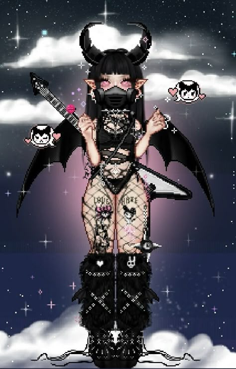 Yami Kawaii Pfp, Drawings Of Clothes, Vrchat Avatar, Gothic Wardrobe, Halloween Pin Up, Anime Wallpaper 1920x1080, Pink Goth, Everskies Fits, Concept Art Tutorial