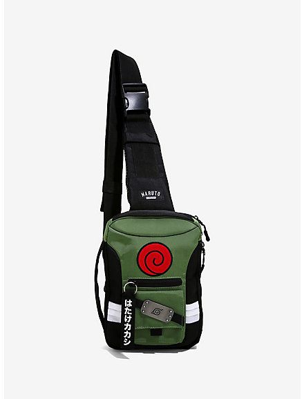 Naruto Shippuden Kakashi Sling Bag, Mochila Anime, Naruto Bag, Naruto Merch, Naruto Shippuden Kakashi, Uzumaki Clan, Naruto Merchandise, Gaming Equipment, Anime Bag, Anime Products