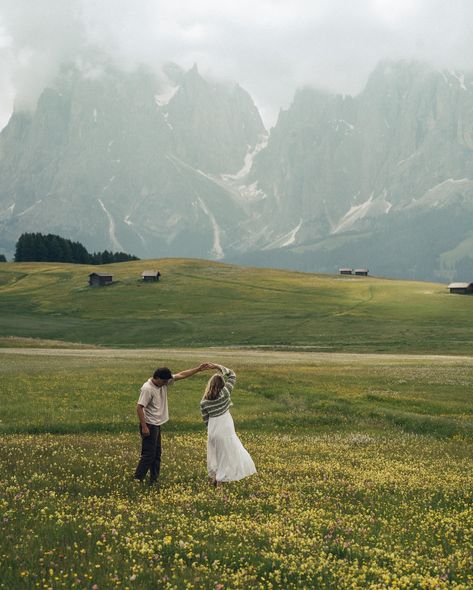 two lovers running through the meadows of the italian dolomites • • • keywords: documentary photography, cinematic photography, visual poetry, storytelling, love, couples photoshoot, tampa elopement, travel photographer, couples inspo, romcom, movie scenes, italy, dolomites, dolomites photos 🏷️ #floridaphotographer #tampaphotographer #stpeteweddingphptographer #tampaweddingphotographer #destinationweddingphotograoher #stpetephotographer #film #visualpoetry #cinematicphotographer #floridaw... Collage, Pins