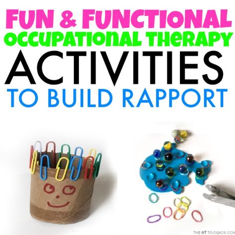 Back To School Fine Motor, Rapport Building, Occupational Therapy Schools, Visual Motor Activities, Sensory Integration Therapy, Occupational Therapy Kids, Fine Motor Activities For Kids, Motor Planning, Occupational Therapy Activities