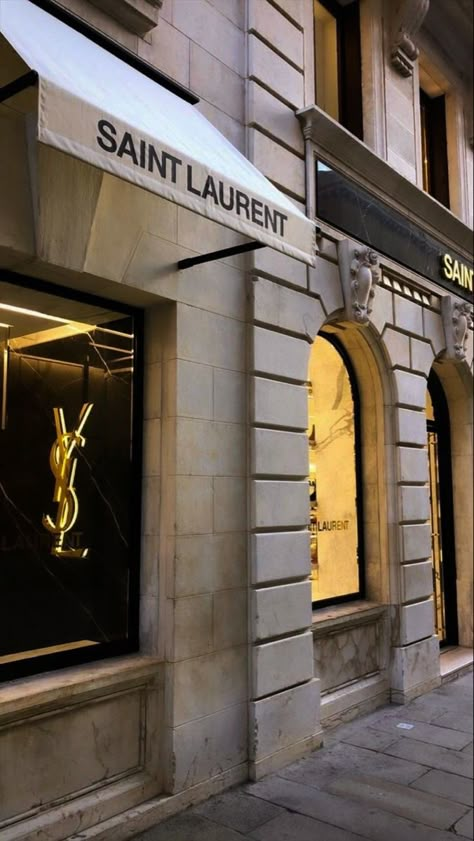 Luxury 
Wallpaper 
YSL 
Yves Saint Laurent Yves Saint Laurent Aesthetic, Saint Laurent Aesthetic, Modern Restaurant Design, Yves Saint Laurent Paris, Commercial And Office Architecture, Shop Buildings, Parisian Vibes, Luxury Lifestyle Dreams, Minimalist Interior Design