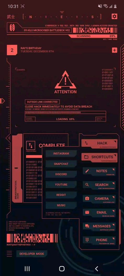 Cyberpunk Arasaka Wallpaper, Hud Graphic Design, Hud Interface Design, Cyberpunk Iphone Theme, Gamer Graphic Design, Cyberpunk Phone Theme, Tech Poster Design Inspiration, Arasaka Wallpaper, Cyberpunk Wallpaper Aesthetic