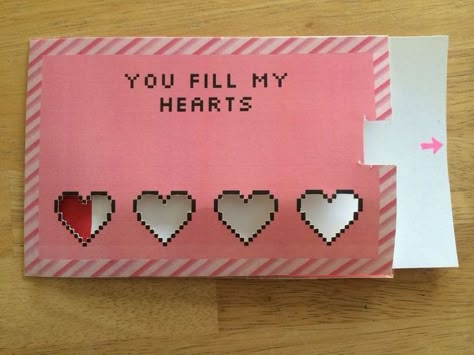 Valentines Day Cards Diy, Valentines Day Cards Handmade, Vday Cards, Diy Valentines Cards, Valentine Cards Handmade, Cards For Boyfriend, Homemade Valentines, Card Inspo, Retro Valentines