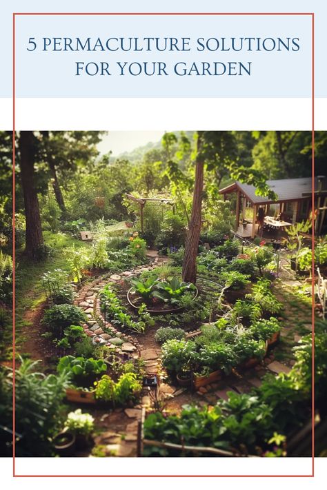 Discover how to create your dream self-sustaining garden with these 5 stunning permaculture principles! From companion planting strategies to soil health secrets, you’ll learn how to enhance biodiversity and maintain natural balance. Your garden can thrive with minimal inputs, offering delicious vegetables and gorgeous blooms year-round. Transform your outdoor space into an ecosystem that's productive and sustainable. Ready to dig in? Start your journey to a thriving permaculture oasis today! Permaculture Aesthetic, Permaculture Guilds, Garden 101, Food Forest Garden, Permaculture Principles, Health Secrets, Integrated Pest Management, Natural Repellent, Succession Planting