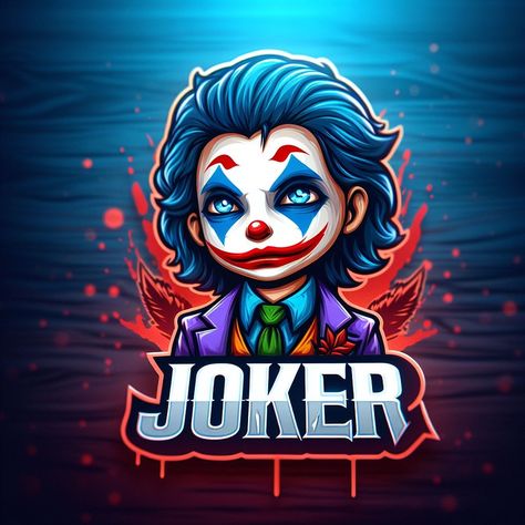 Joker logo Joker Name, Joker Logo, Snapchat Logo, Joker Artwork, 4k Wallpaper For Mobile, Logo Mockup, Cartoon Art, Profile Picture, Mockup