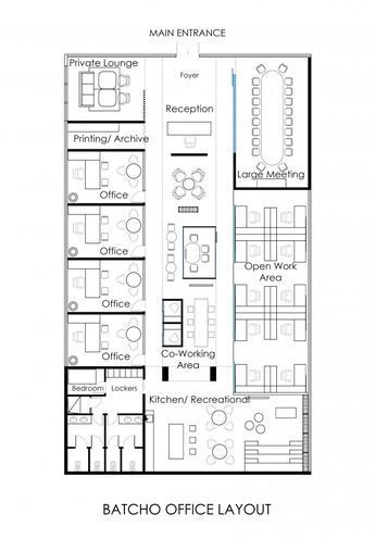 Commercial Floor Plans Office Buildings, Small Offices Plans Layout, Offices Plans Architecture, Office Interior Design Plan Layout, Small Corporate Office Design Layout, Office Building Floor Plan Layout, Architectural Office Interior Design, Office Plans Layout, Office Flooring Ideas Commercial